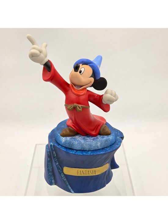 Walt Disney Other - WDCC Mickey Mouse Fantasia Summoning the Stars 70th Birthday Sculpture with Base